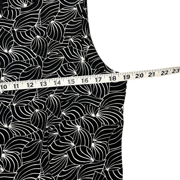 Black & White AB Studio Sleeveless Dress Size 14 - Picture 4 of 5